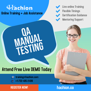 QA Manual Testing Online Ttraining -Hachion